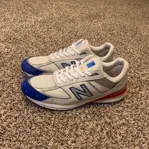 New Balance 990 V5 “Grey Royal Red”